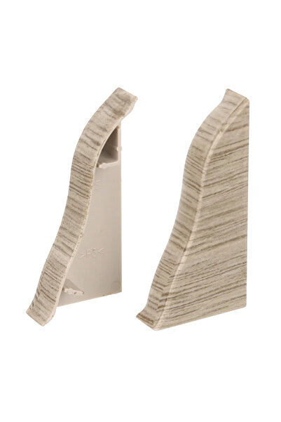 OEM Τερματισμός σοβατεπί PVC, Sardinia 55.104, 2 τεμάχια/συσκευασία