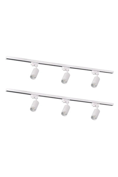 OEM Set of 6 Paris track spotlights, GU10, white