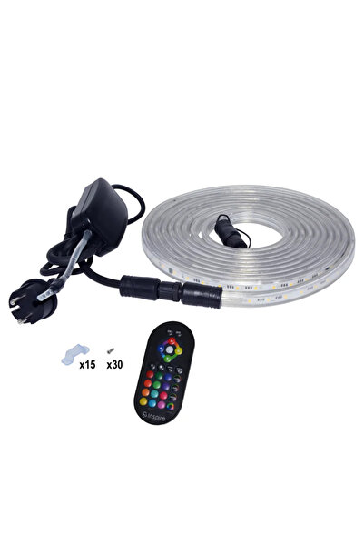 Inspire Flexout LED strip kit, 5 meters, 1000 lm/m, RGB, IP44