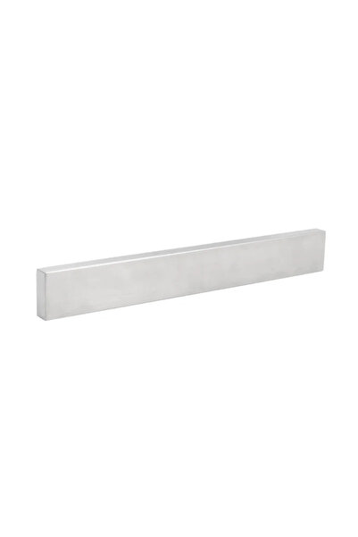 OEM Suport magnetic pentru cutite, Delinia, din metal, 30 x 4 cm, argintiu