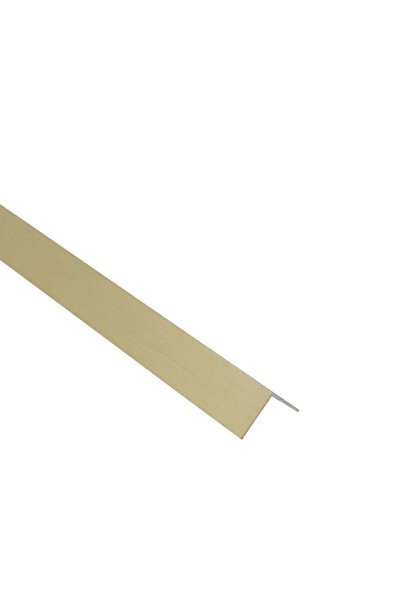 STANDERS Γωνία από ανοδιωμένο βουρτσισμένο αλουμίνιο, 20 X 20 X 1 mm, L = 1 μ...