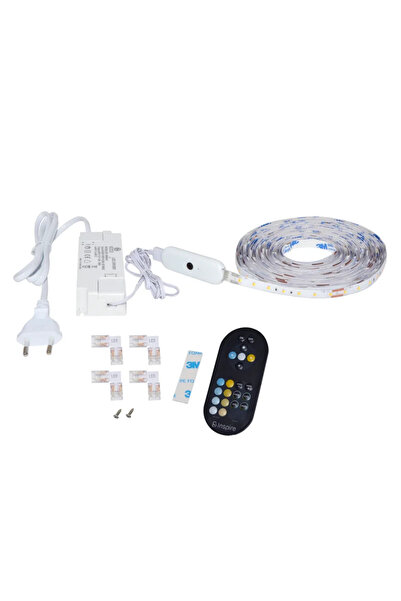Inspire Kit banda LED Cutflexi, 10 metri, CCT, dimabil, 620 lm/m, cu telecomanda