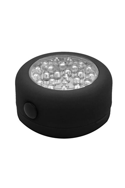 Lexman Lampa de lucru LED Lexman, 60 lm, plastic, cu carlig si magnet, negru