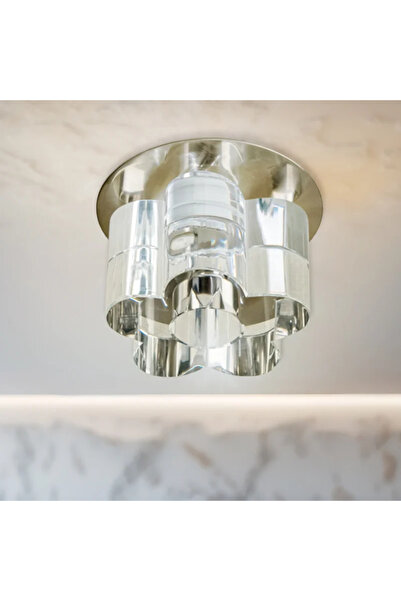 OEM Surface-mounted spotlight, 1 x G4, 20 W, silver