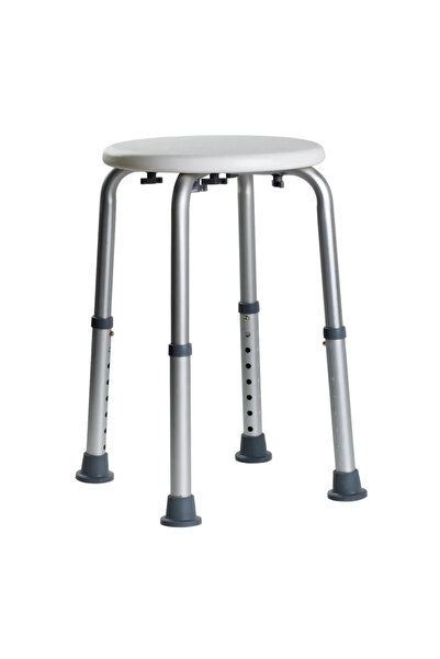 sensea Scaun stativ pentru dus Sensea, din aluminiu, 32.5 x 52.6 cm alb