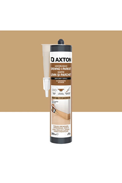 Axton Mastic Axton, pentru lemn si parchet, stejar deschis, 280 ml