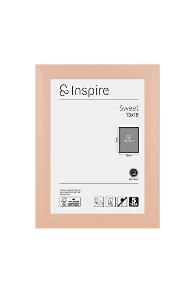 Inspire Rama foto Sweet, 13 x 18 cm, plastic, roz