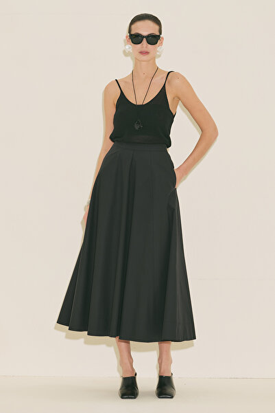 Manuka KUP DETAYLI KLOŞ ETEK SİYAH