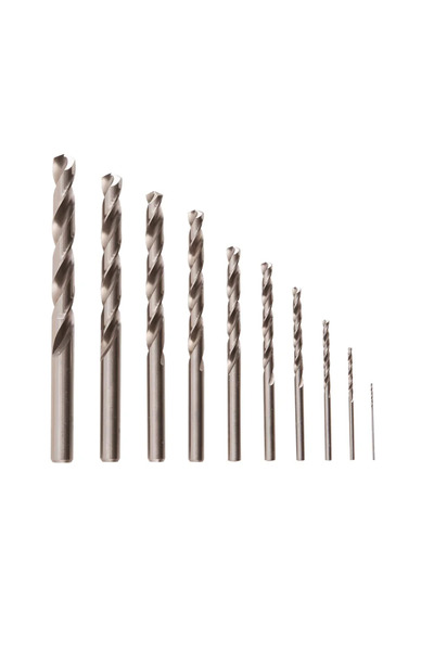 Dexter Комплект от 10 метални свредла Dexter, 1 - 10 мм