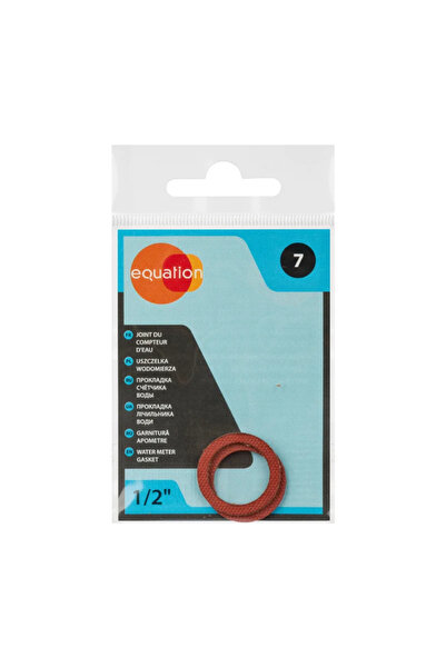 EQUATION Garnituri etansare Equation, pentru apometre, fibra, 1/2" (set 2 buc)