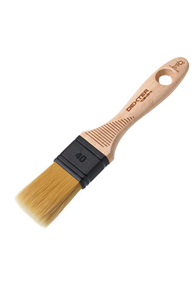 Dexter Pensula plata Pro, pentru utilizare universala, latime 40 mm, maner lemn