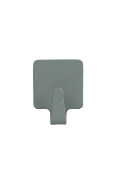 OEM Кука Delinia, самозалепваща се, стомана, 5,1 x 4 x 1,4 см, сива