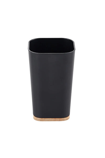 sensea Scandi dental hygiene bath glass, plastic, black