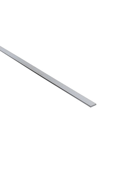 STANDERS Ματ ακατέργαστη πλάκα αλουμινίου, 10 x 2 mm, L = 1 μέτρο