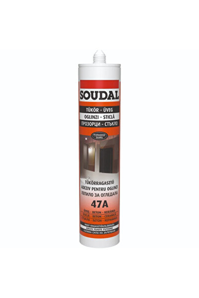 OEM Κόλλα συναρμολόγησης και στερέωσης Soudal 47A για καθρέφτες, 280 ml, μπεζ