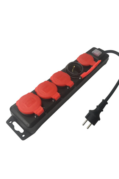 Lexman Lexman extension cord, IP44, 5 sockets, 3 x 1.5 mmp, 3680 W, 2 meters,...