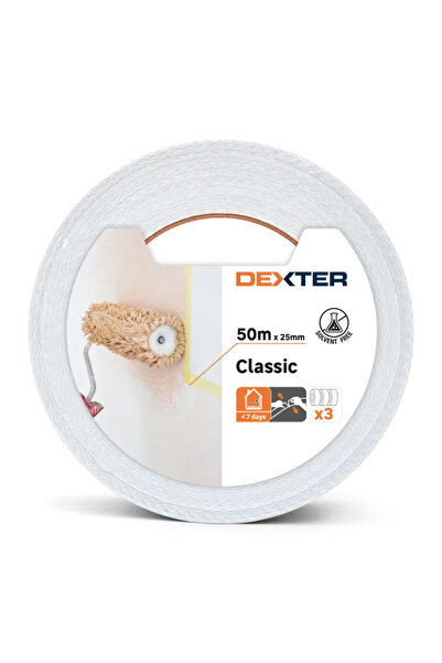 Dexter Σετ 3 ταινιών μασκαρίσματος Dexter, 25 mm x 50 μέτρα