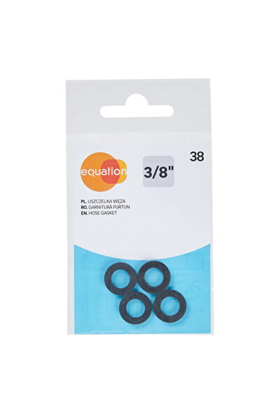 EQUATION Garnituri etansare Equation, pentru furtun, cauciuc, 3/8" (set 4 buc)