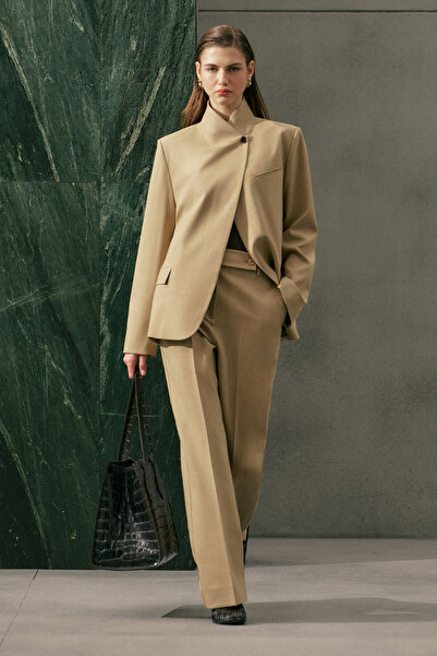 Manuka Straight Classic Pants Camel