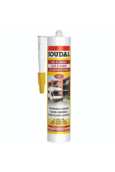 OEM Silicon Soudal, universal, alb, 280 ml