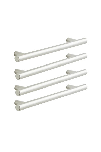 Inspire Maner mobila Sara, 160 mm, otel, argintiu, finisaj lucios periat