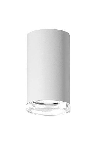 OEM Turyn surface-mounted spotlight, 1 x GU10, 10 W, IP44, round, white