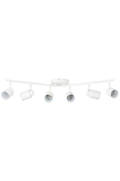 Inspire Tekla bar spotlight, 6 x GU10, white