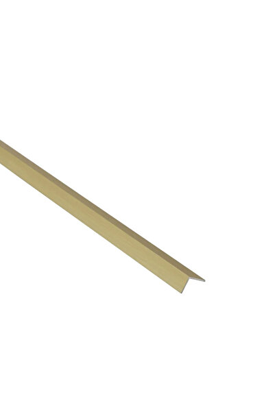 STANDERS Γωνία από ανοδιωμένο βουρτσισμένο αλουμίνιο, 15 X 10 X 1 mm, L = 1 μ...