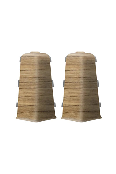 OEM Colt exterior pentru plinta PVC, 70 mm, Artens Bourbon 70.10, stejar, 2 b...