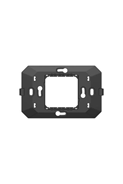 OEM Rama fixare pentru 2 module Himel, pentru aparataj modular, IP20, alba
