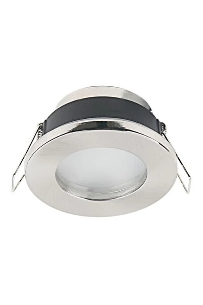 Inspire Spot incastrat Lecco, fix, GU10, 50 W, rotund, argintiu, IP65