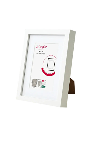 Inspire Rama foto Milo, 15 x 20 cm, alb