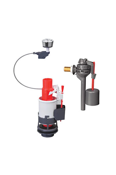 OEM Mecanism WC, cu dubla apasare, alimentare laterala