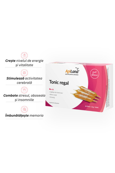 Apiland Royal Tonic - 20 fiole x 12 g
