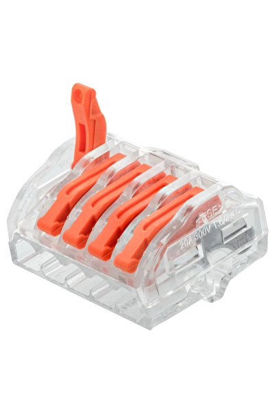 Lexman Clema pentru fire, 0.2 x 4 mm², 5 fire, Set 40 buc
