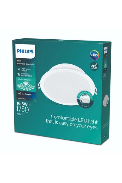 OEM Φίλιπς LED χωνευτό σποτ, 16.5 W, ουδέτερο λευκό, στρογγυλό