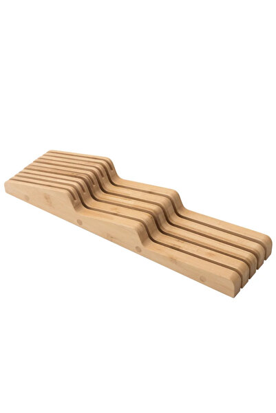 OEM Knife rest, Delinia, made of Bamboo, 39 x 10 x 5.3 cm, natural