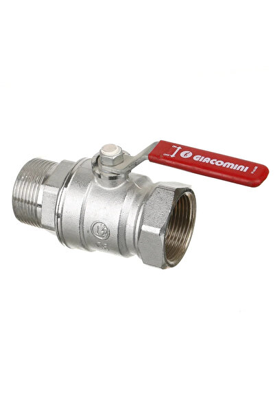 OEM Βρύση νερού Giacomini, 1 1/4", μέσα-έξω, με μοχλό