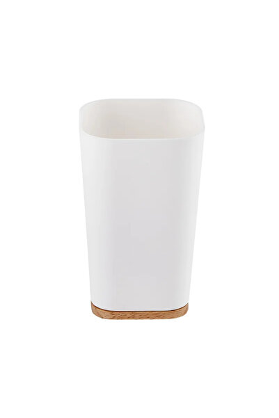 sensea Scandi dental hygiene bath glass, plastic, white