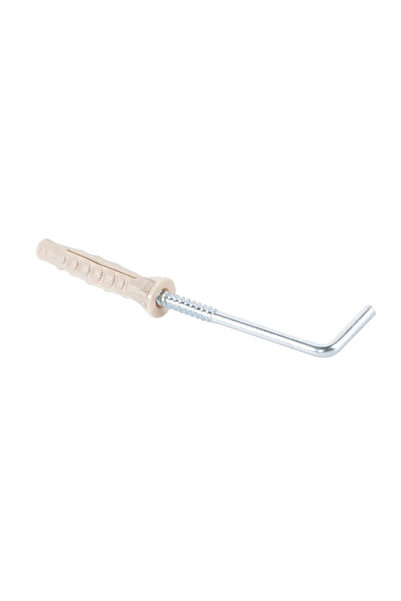 STANDERS Diblu cu surub tip L, universal, nailon si otel, Ø 8 x 50 mm