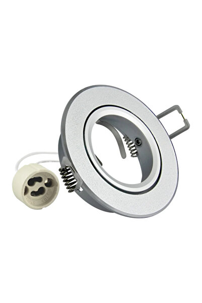 OEM Spot incastrat East, 1 x GU10, orientabil, IP 20, crom