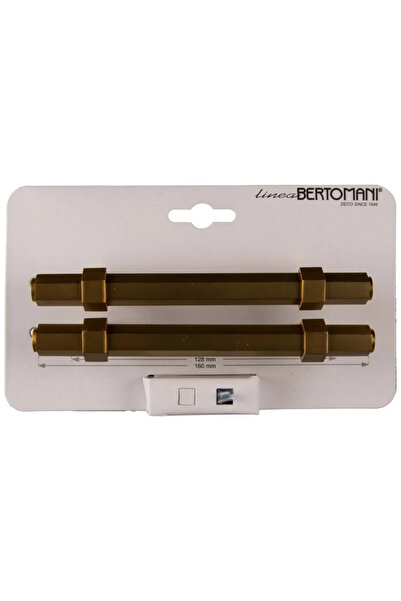 OEM Λαβή επίπλου 96 mm, ορείχαλκος, χρυσός, ματ φινίρισμα (σετ 2 τεμαχίων)