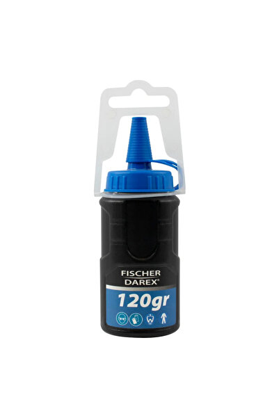 OEM Σκόνη κιμωλίας για σχέδιο, Fischer Darex, μπλε, 120 γρ.