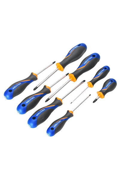 Dexter Комплект от 8 комбинирани отвертки