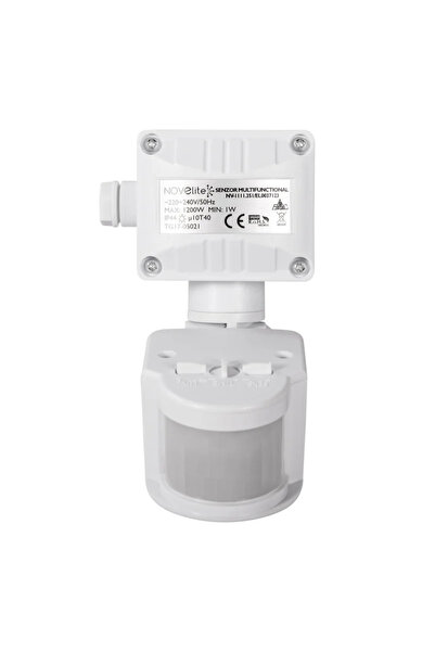 OEM Senzor prezenta, 150°, pentru perete, max 1200 W, alb