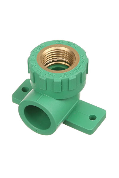 OEM Cot teava PPR, 90 grade, filet interior, cu prindere pe perete, Ø 20 mm x...