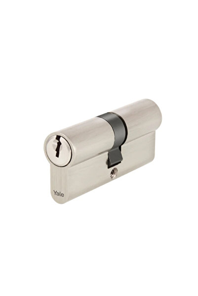 OEM Cilindru zamac Yale 30 x 30 mm, 3 chei, nichel
