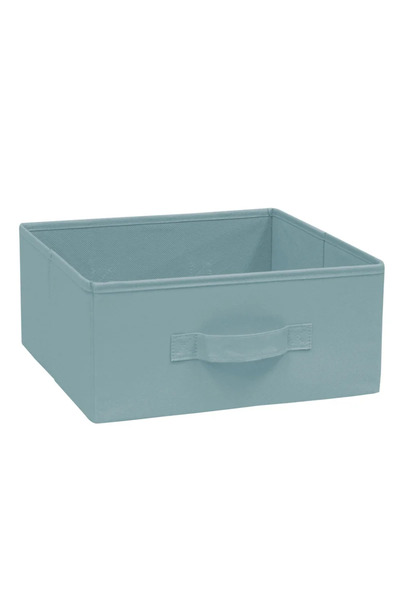 Spaceo Κουτί αποθήκευσης 31 x 31 x 14 cm, Kub Celadon 4, μπλε