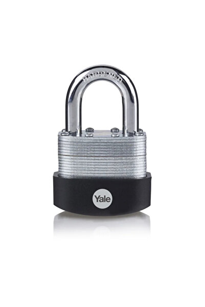 OEM Lacat cu cheie, pentru exterior, Yale, otel laminat, 50 mm