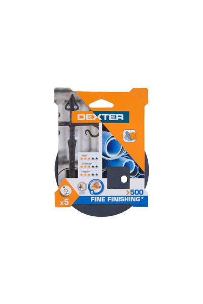 Dexter Disc abraziv Dexter, pentru slefuitor cu excentric, Ø 125 mm, granulat...